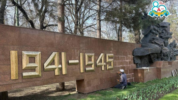 Фотография к новости: Алматыдағы Даңқ мемориалы қалпына келтіріліп жатыр