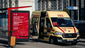 Фотография к новости: Балабақшаға бара жатқан 10 бала жол көлік оқиғасына ұшырады