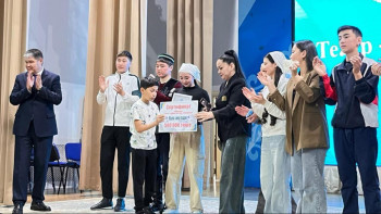 Фотография к новости: Жетісуда оқушылар театры құрылды