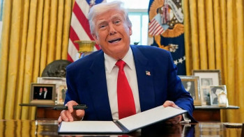 Фотография к новости: Трамп америкалықтардың "жандарын қайта әсемдікке бөлейтін" жарлыққа қол қойды