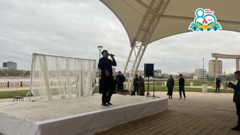 Фотография к новости: Атырауда патриоттық әндер кеші өтті