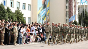 Фотография к новости: Бітімгерлердің екінші құрамы Голан жоталарына аттанды