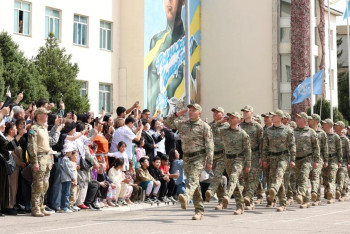Фотография к новости: Бітімгерлердің екінші құрамы Голан жоталарына аттанды