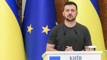 Фотография к новости: Мәскеудегі парадқа қарсылық:  Зеленский еуропалық көшбасшыларды 9 мамырда Киевке шақырды