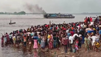 Фотография к новости: Конгода паром апатынан кем дегенде 100 адам қайтыс болды