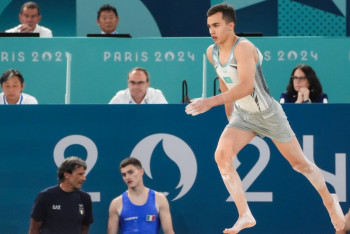 Фотография к новости: Милад Карими Дохадағы әлем кубогының кезеңінде алтын медаль иеленді