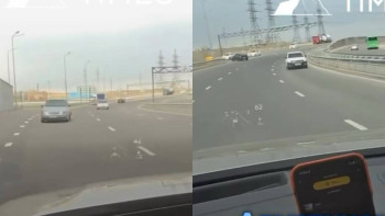 Фотография к новости: Жол ережесін өрескел бұзған жүргізуші 10 тәулікке қамауға алынды