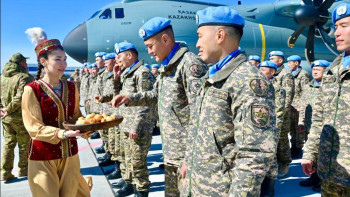 Фотография к новости: Голан жоталарынан Қазақстанға бітімгерлердің қалған бөлігі оралды