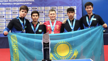 Фотография к новости: Жасөспірімдер құрамасы үстел теннисінен Азия чемпионатына жолдама жеңіп алды