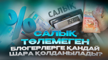 Фотография к новости: Мол табыс тапқан 301 блогер салық төледі