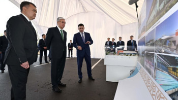 Фотография к новости: Тоқаев елорданы абаттандыру жоспарымен танысты
