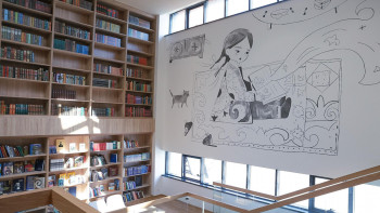 Фотография к новости: Еліміздегі Еуропа стиліндегі кітапхана қалай жұмыс істейді?