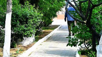 Фотография к новости: "Jana Jastar" белсенділері Қарттар үйінің ауласын ретке келтірді