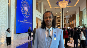 Фотография к новости: Қазақ қызына ғашық болған африкалық жігіт 10 жылда қазақша үйреніп алған