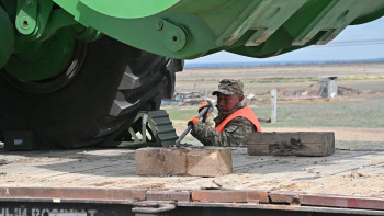 Фотография к новости: Әскери бөлім жаңа техникамен толықты