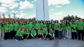 Фотография к новости: Елордада "Астана – есірткісіз қала!" атты флешмоб өтті