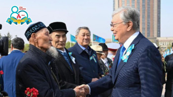 Фотография к новости: Соғыс ардагері: Екі "катюшамен" жаудың 60 танкісін жойдық