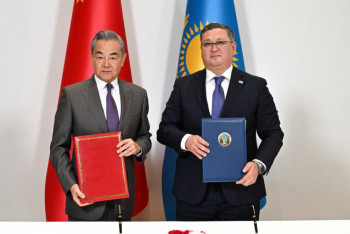 Фотография к новости: Қазақстан мен Қытай арасындағы Стратегиялық диалогтың отырысы өтті