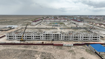 Фотография к новости: Атырау облысындағы ауылдарда су желілерінің құрылысы қарқынды жүріп жатыр