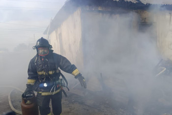 Фотография к новости: Қызылорда облысында ер адам өрттен құтқарылды