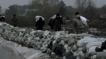 Фотография к новости: СҚО-да су тасқынына байланысты эвакуация орындары дайын