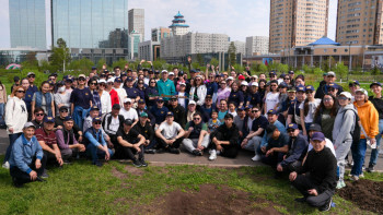 Фотография к новости: "Хабар" агенттігі мен тазалыққа жауапты мекеме "Таза Қазақстан" акциясына қатысты