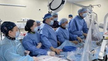 Фотография к новости: Швециядан келген дәрігер 7 қазақстандыққа күрделі операция жасады