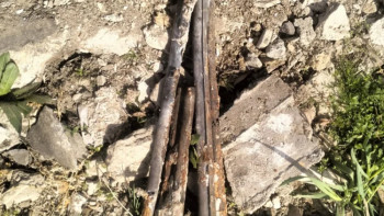 Фотография к новости: Петропавлда су тасқынына қарсы жұмыстар кезінде 46 мылтық ұңғысы табылды