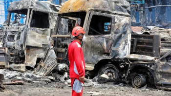 Фотография к новости: Иранның Шахид-Раджай портындағы жарылыс құрбандарының саны 70-ке жетті