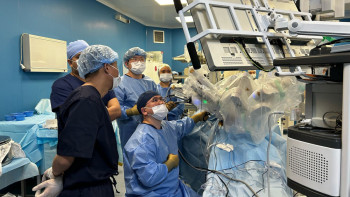 Фотография к новости: Қазақстанда алғаш рет: Робот онкохирургиялық операция жасады