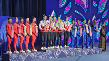 Фотография к новости: Әлем кубогі: Астаналық гимнастар  қола медаль жеңіп алды