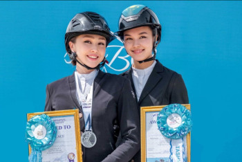 Фотография к новости: Ат спортынан қазақстандықтар Ташкентте өткен  турнирде сәтті өнер көрсетті