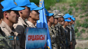 Фотография к новости: "Айбын-2025" әскери-патриоттық жиынына қатысқан үздік команда анықталды