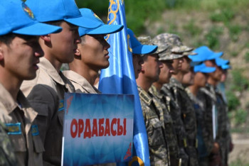 Фотография к новости: "Айбын-2025" әскери-патриоттық жиынына қатысқан үздік команда анықталды