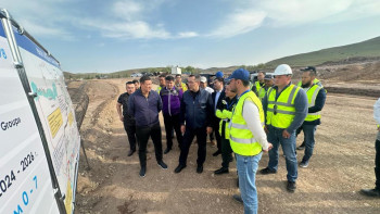 Фотография к новости: Республикалық маңызға ие тасжол жөнделіп жатыр