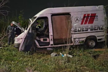 Фотография к новости: Алматыда жантүршігерлік жол апатынан ер адам қаза болды