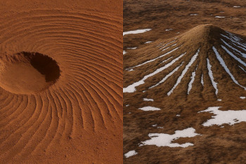 Фотография к новости: Марс Арктикаға ұқсайды: қызыл планетадан таңғаларлық іздер табылды