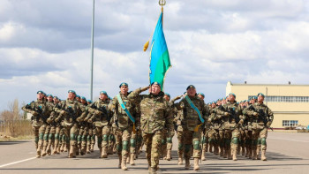 Фотография к новости: Бүгін Астанада Ұлы Жеңістің 80 жылдығына арналған әскери парад өтеді