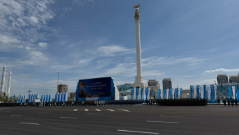 Фотография к новости: Әскери парад басталды
