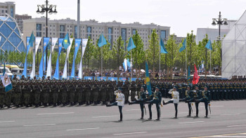 Фотография к новости: Әскери парад Тәуелсіз Қазақстан армиясының айбынын көрсетуді көздейді