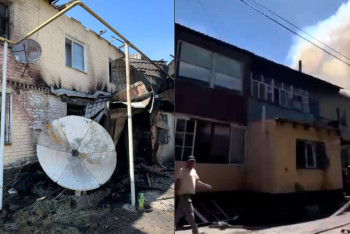 Фотография к новости: Жетісу облысында полицей түтін басқан үйден үш баланы құтқарды