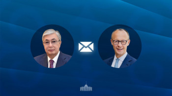 Фотография к новости: Тоқаев Фридрих Мерцті Германияның Федералдық Канцлері болып сайлануымен құттықтады