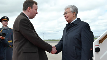 Фотография к новости: Тоқаев Жеңістің 80 жылдығына арналған іс-шараларға қатысу үшін Ресейге барды