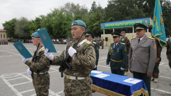 Фотография к новости: 1600-ден астам сарбаз Десанттық-шабуылдау әскер қатарын толықтырды