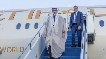 Фотография к новости: Астанаға Абу-Дабидің тақ мұрагері ресми сапармен келді