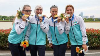 Фотография к новости: Азия чемпионаты: Қазақстан байдарка және каноэде ескек есуден екінші орын алды