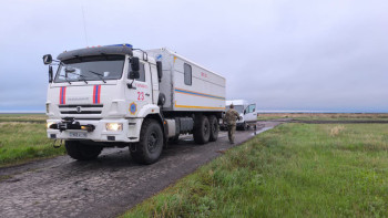 Фотография к новости: Қостанай облысында балшыққа батып қалған туристер құтқарылды