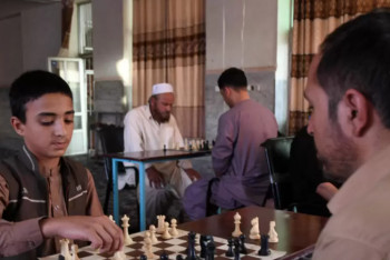 Фотография к новости: Тәліптер Ауғанстанда шахматқа тыйым салды