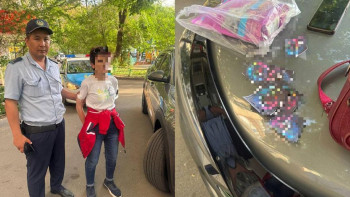 Фотография к новости: Алматыда есірткі жарнамасын таратқан әйел ұсталды