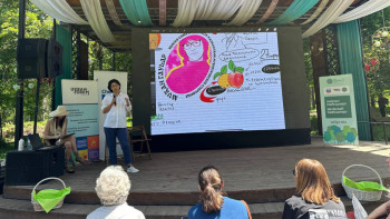 Фотография к новости: Алматыда экологиялық ағартушылық жобасы өтті